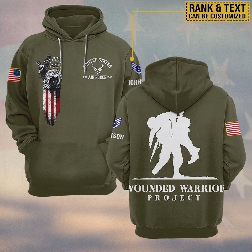 Wounded Warrior Project 3D Hoodie