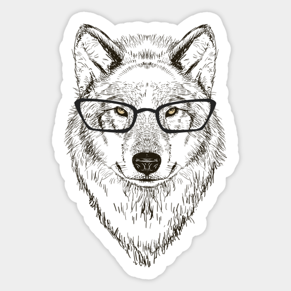 Wolf - Wolf - Sticker