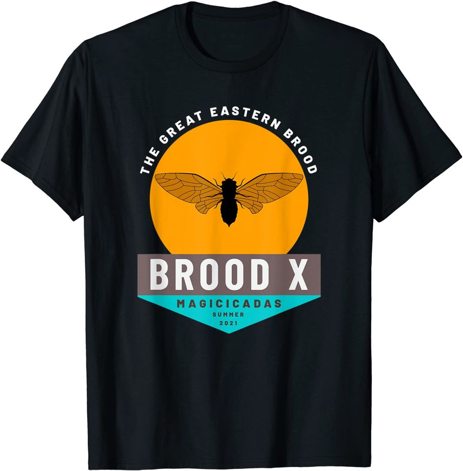 Cicada Men's T Shirt The Great Eastern Brood X Magicicada