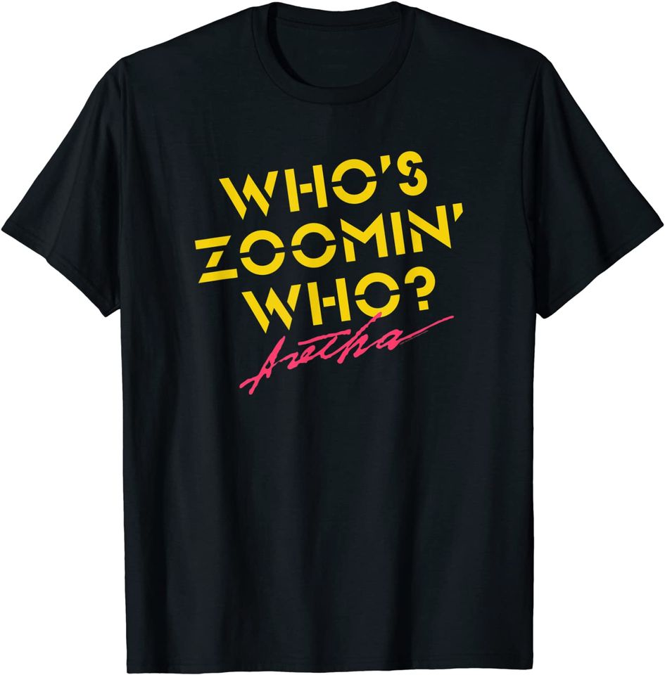 Aretha Franklin Who's Zoomin' Who? T-Shirt