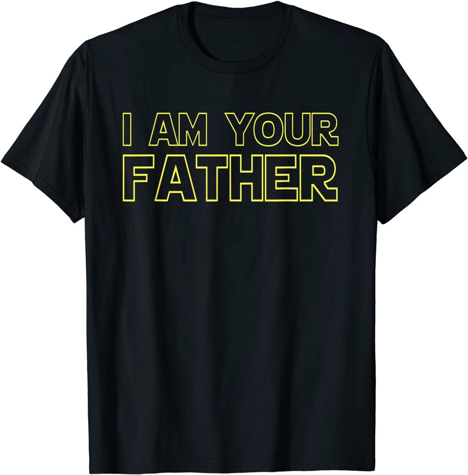 Mens I Am Your Father T Shirt Father's Day Gift For Star Dad T-Shirt
