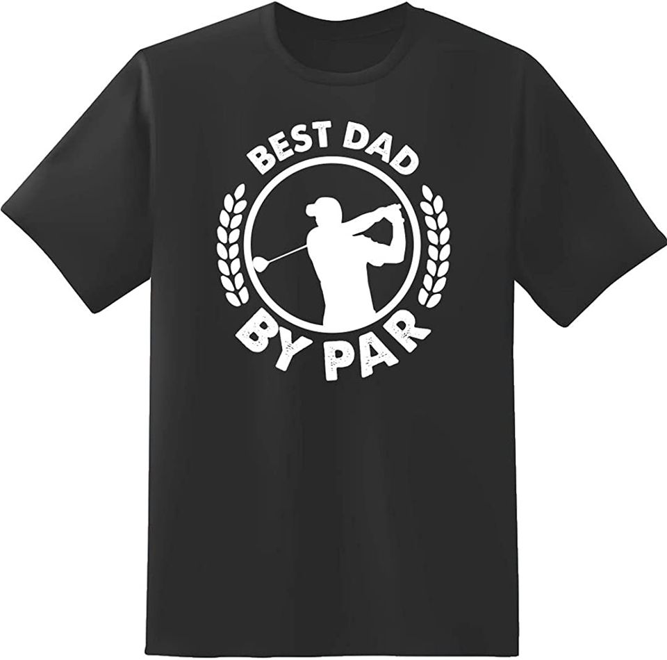 RedBarn "Best dad by par Graphic Novelty Unisex T Shirt