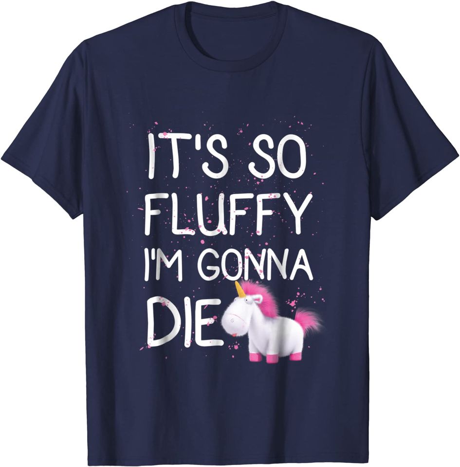Despicable Me Minions It's So Fluffy Unicorn Graphic T-Shirt