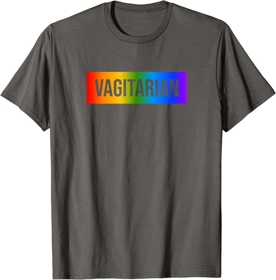 Vagitarian Gay Pride Month LGBT Lesbian Equal Rights T-Shirt