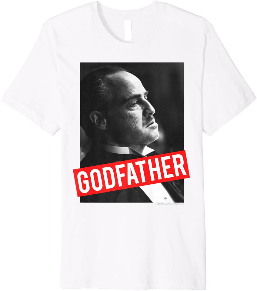 The Godfather The Don Classic Portrait Premium T-Shirt