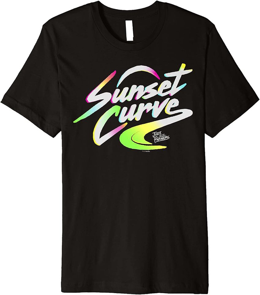 Julie And The Phantoms Sunset Curve Logo Premium T-Shirt