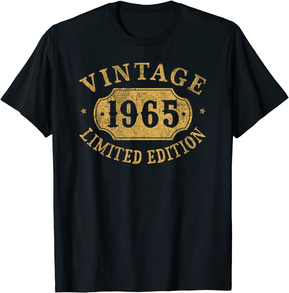 55 years old 55th Birthday Anniversary Gift Limited 1965 T-Shirt