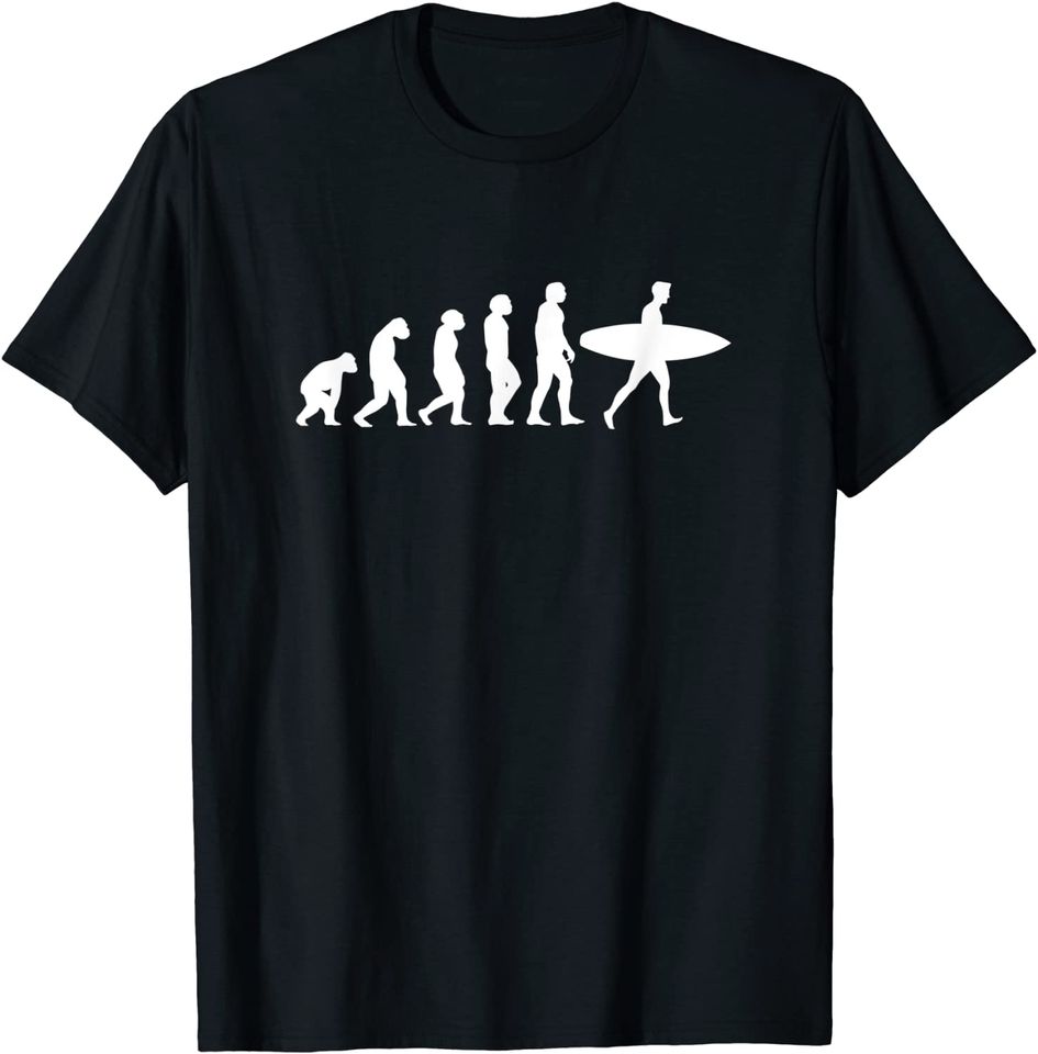 Evolution of Surfing Surfer T-Shirt