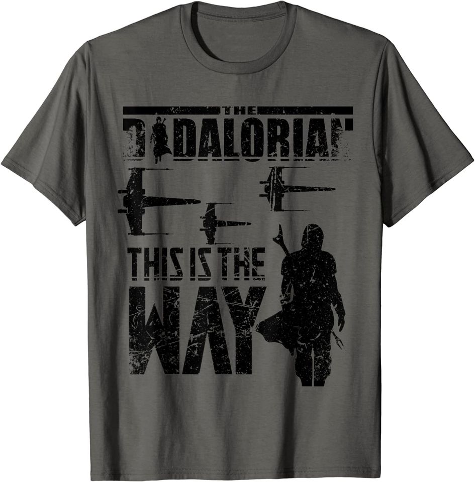 The Dadalorian Father's Day This is the Mens Tees Gifts T-Shirt
