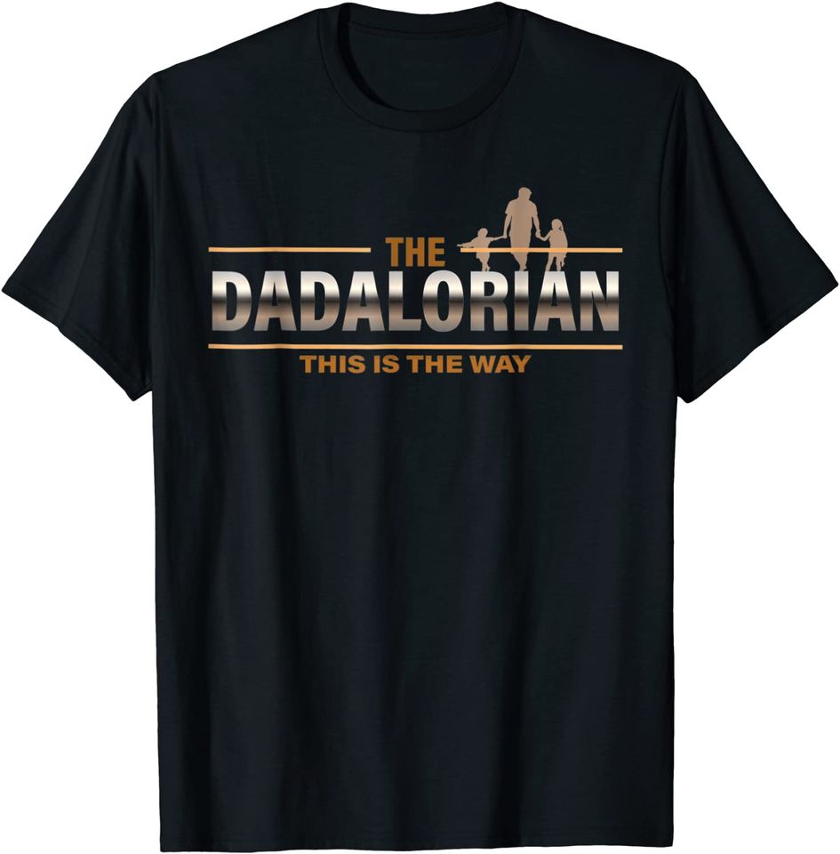 Mens The Dadalorian Gift for best Dad Fathers Day T-Shirt