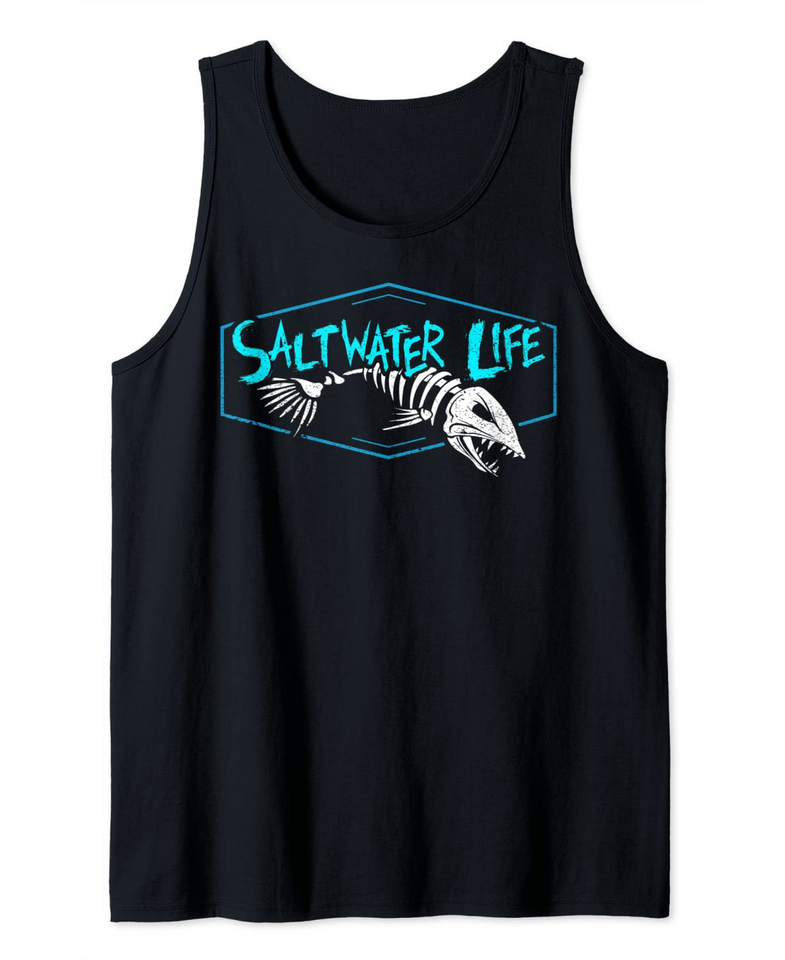 Saltwater Life T-shirt - Fishing Shirts Tank Top