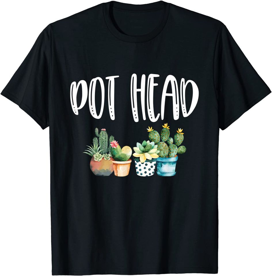 Pot Head Cactus T-Shirt