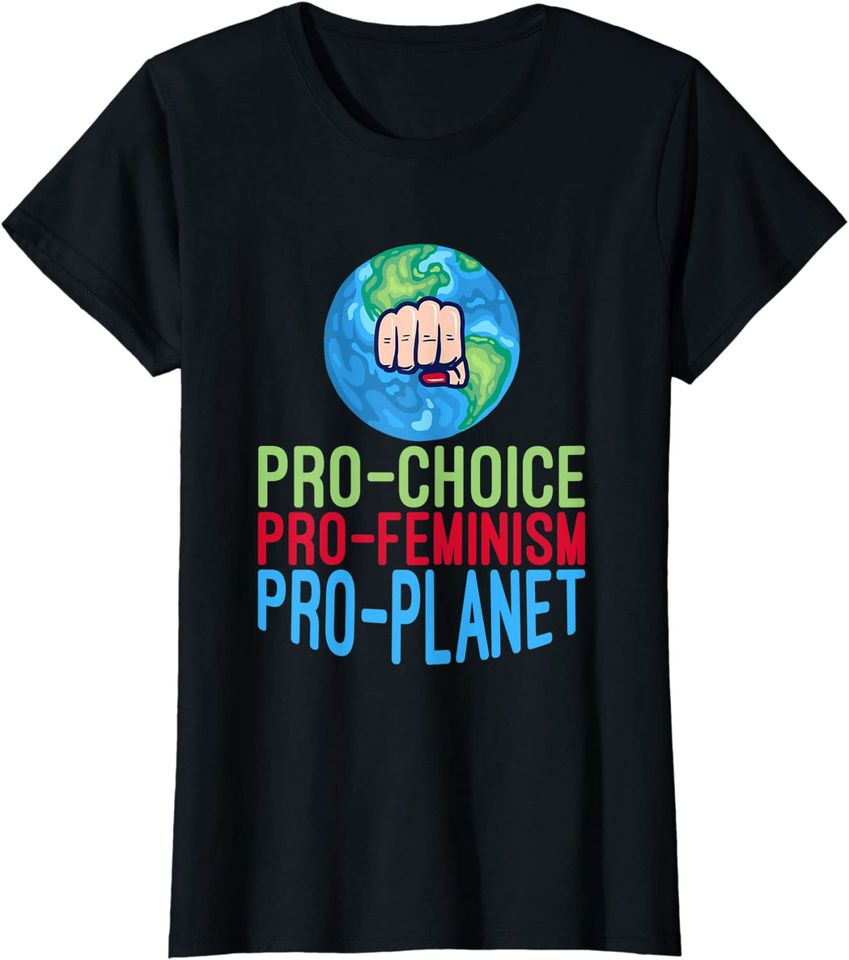 Pro Choice Feminist Movement Science Earth Day 2021 Hoodie