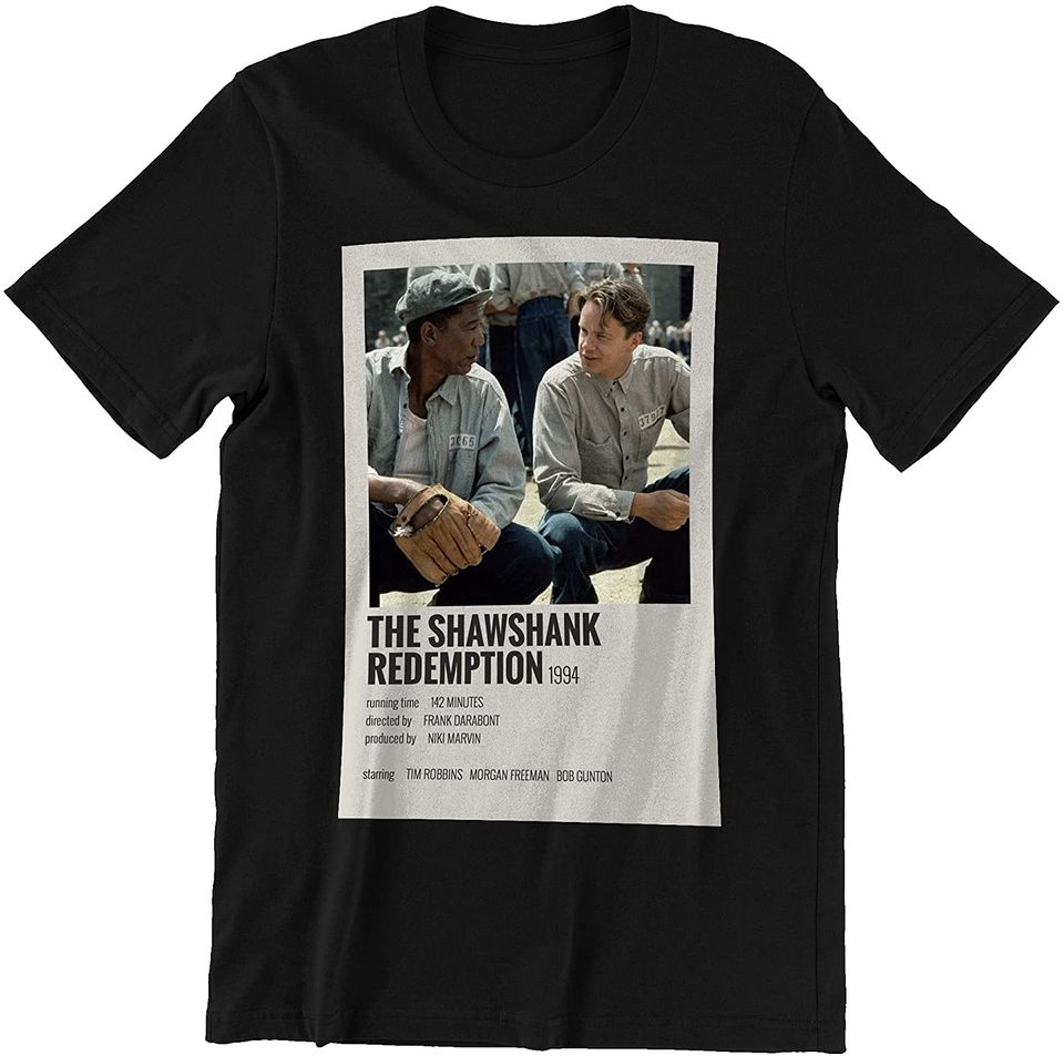 The Shawshank Redemption Andy Dufresne and Red Movie Posters Unisex Tshirt