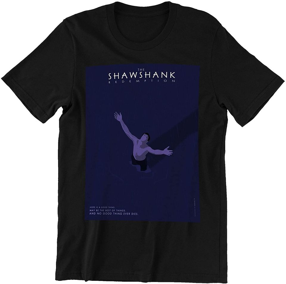 The Shawshank Redemption Andy Dufresne Movie Posters Unisex Tshirt