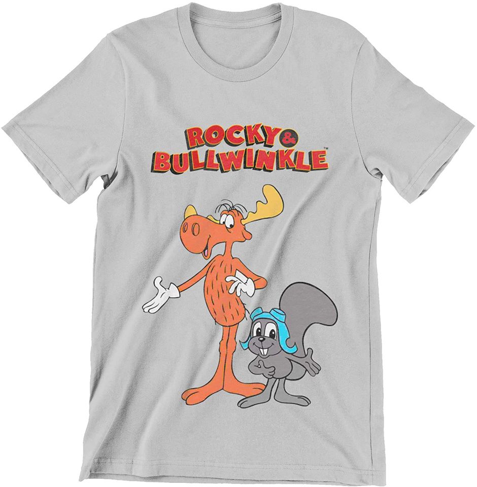 Rocky and Bullwinkle Cartoon Shirt