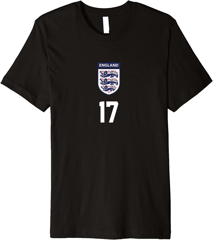 England 17 2020 2021 Euros Football Team Fan T-Shirt