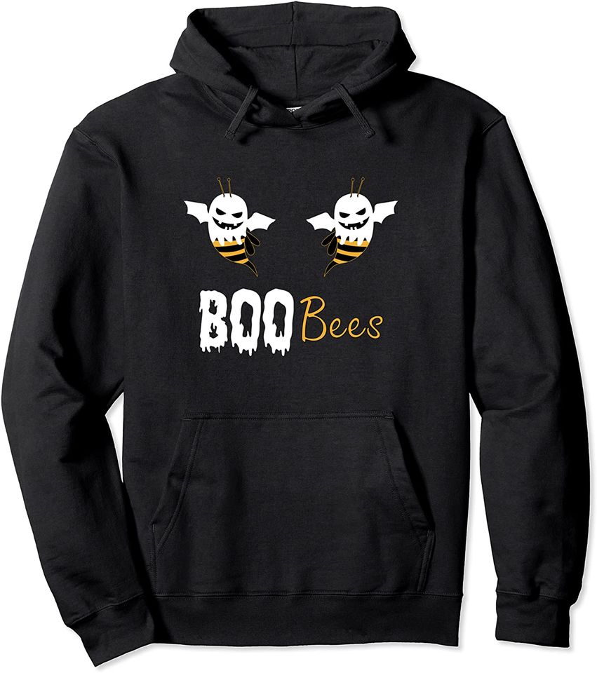 Ghost Boo Bees Lover Gift Halloween Pullover Hoodie