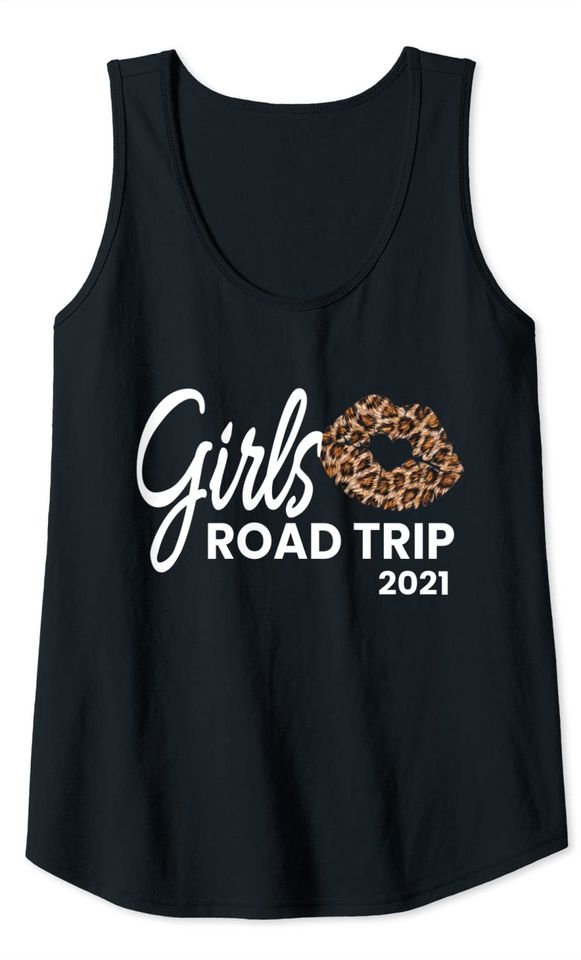 Girls Road Trip 2021 Vacation Weekend Cute Women Tank Top