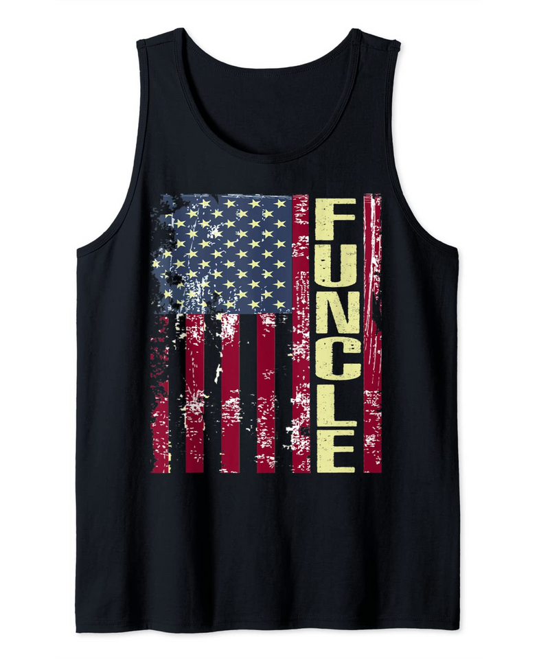Funcle Uncle Father's Dad Best Gift Col Fun Tank Top