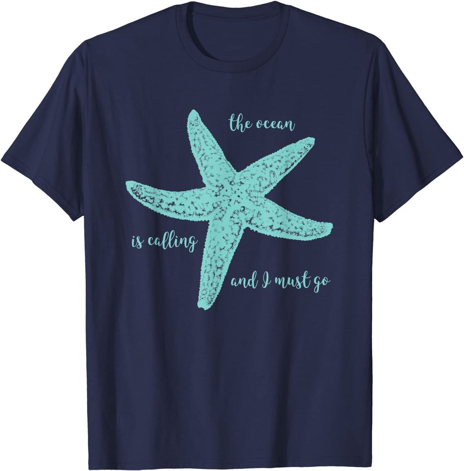 Cruise Design, Group - The Ocean is Calling and I Must Go T Shirt