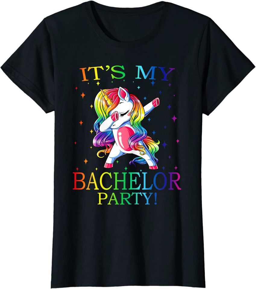 It's My Bachelor Party Unicorn Hoodie