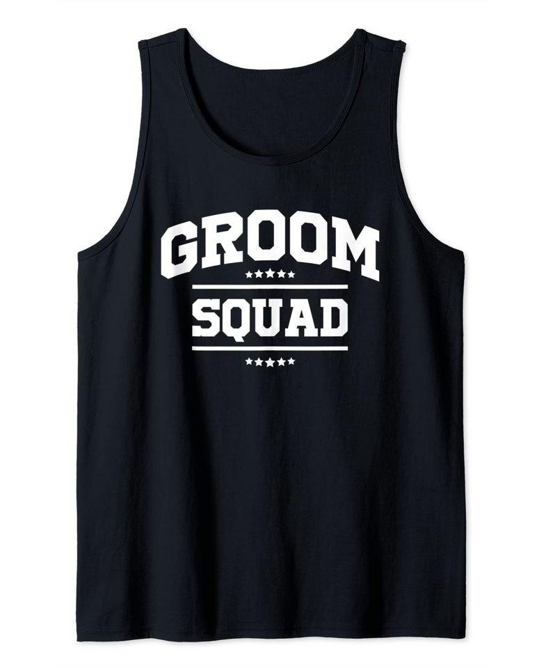 Groom Squad Funny Mens Kids Bachelor Party Team Gift Tank Top