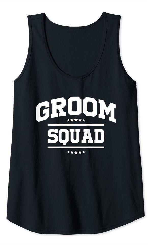 Groom Squad Funny Mens Kids Bachelor Party Team Gift Tank Top