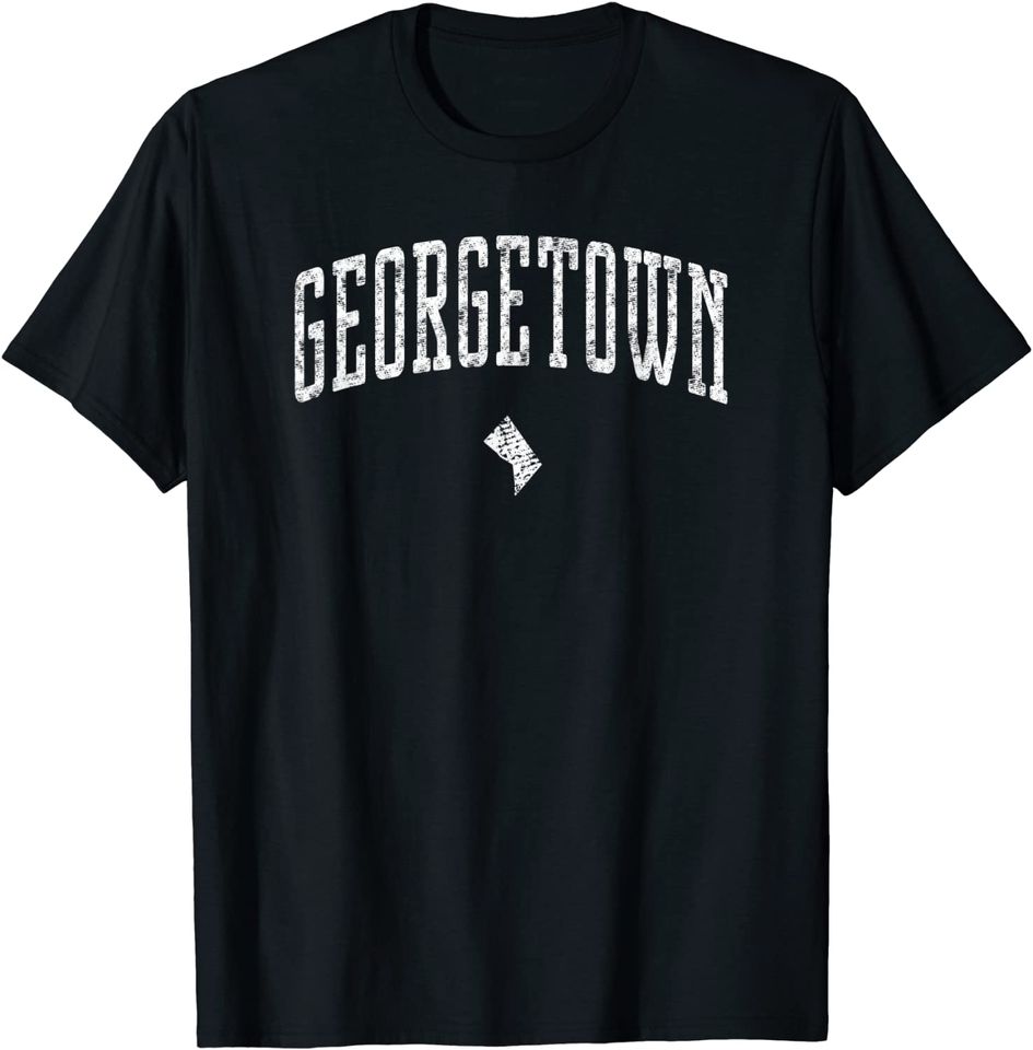Georgetown Washington Icon Vintage City T-Shirt