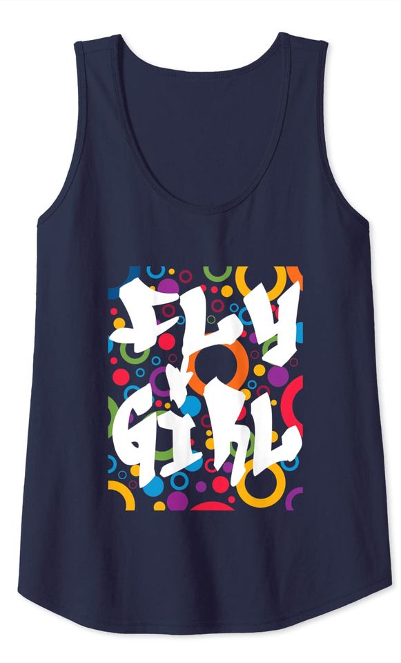 Fly Girl 80s 90s B Girl Old School Hip Hop Tank Top
