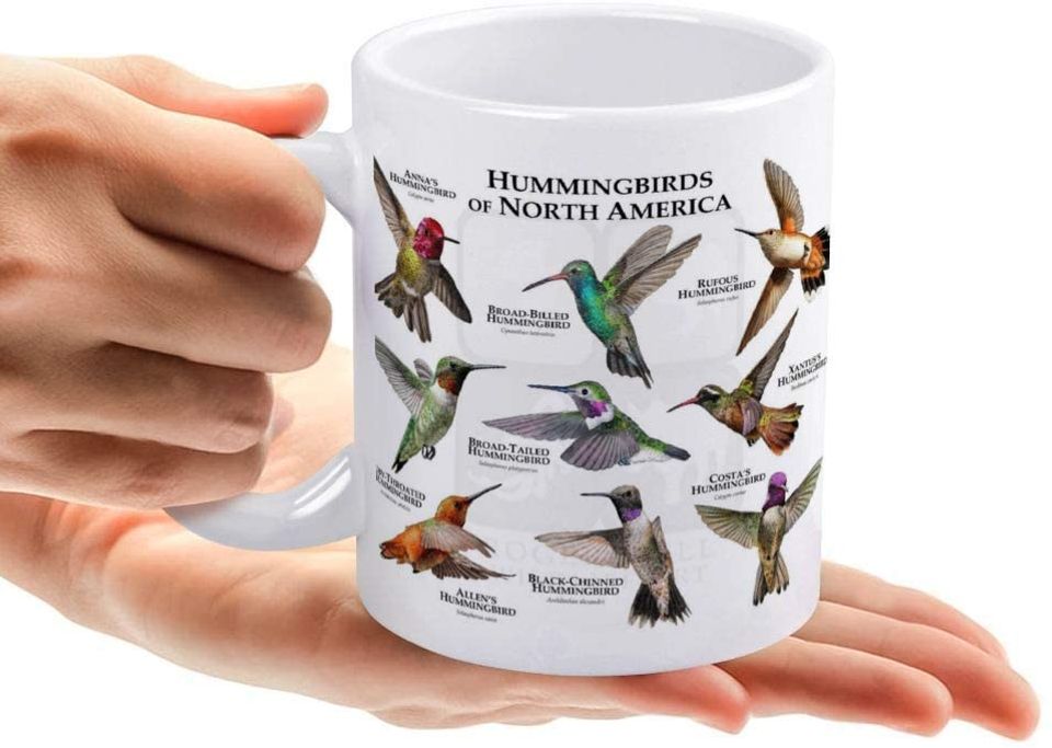 Hummingbirds Of North America Ceramic Novelty Coffee Mug