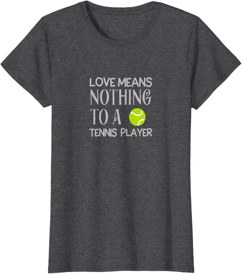 Love Means Nothing To A Tennis Player Hoodie