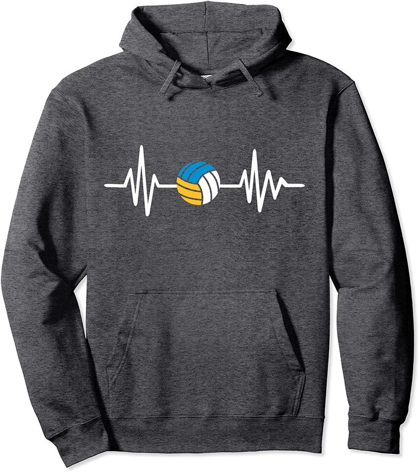 Beach volleyball frequence Pullover Hoodie