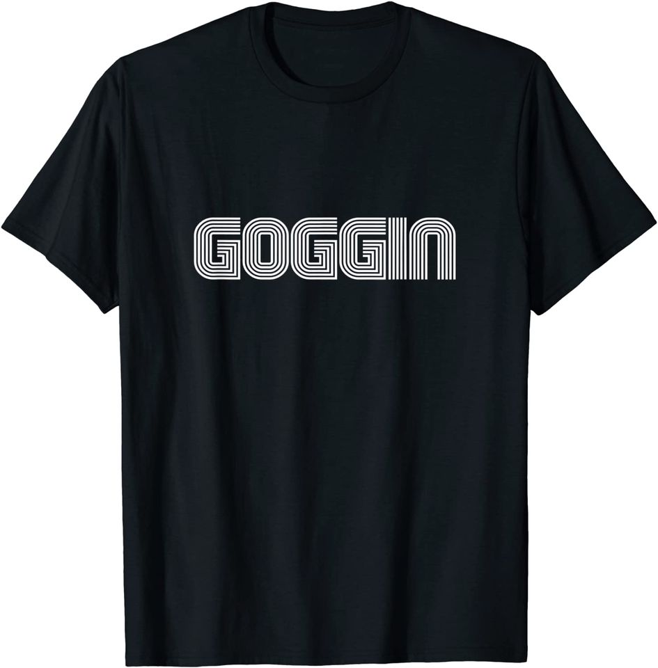 Goggin Name Retro 60s 70s 80s Vintage Family T-Shirt
