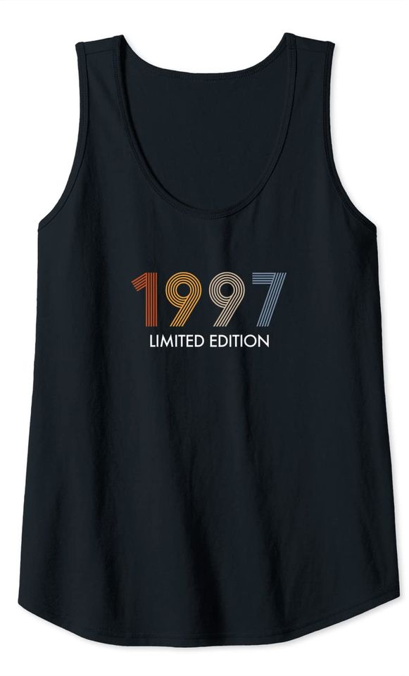 Retro 24 Years Vintage 1997 Limited Edition Tank Top