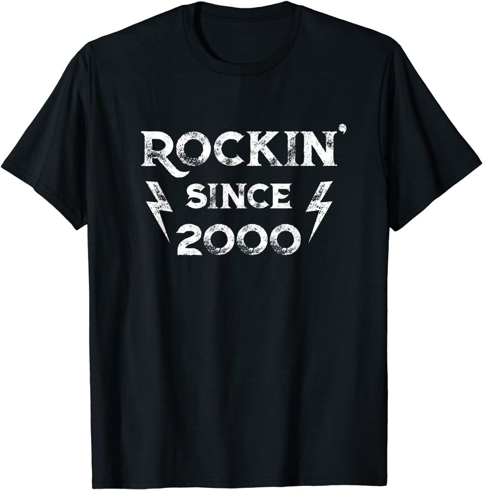 Classic Rock 2000 21st Birthday T Shirt
