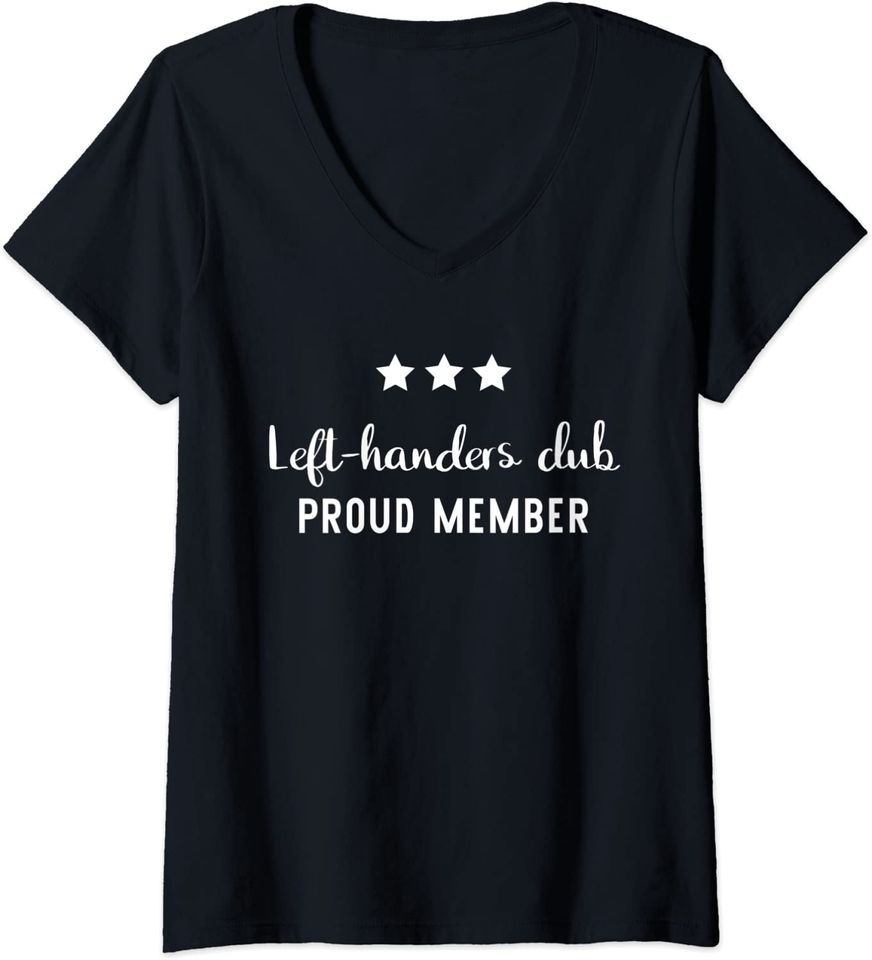Left Handers Club Funny Outfit T Shirt