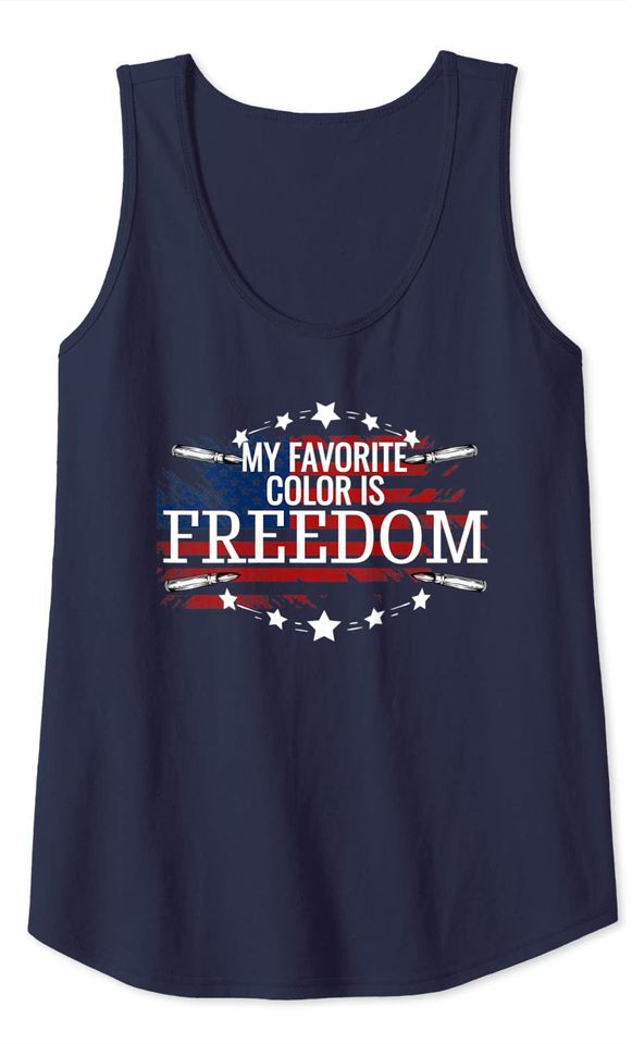 My Favorite Color is Freedom Tank Top