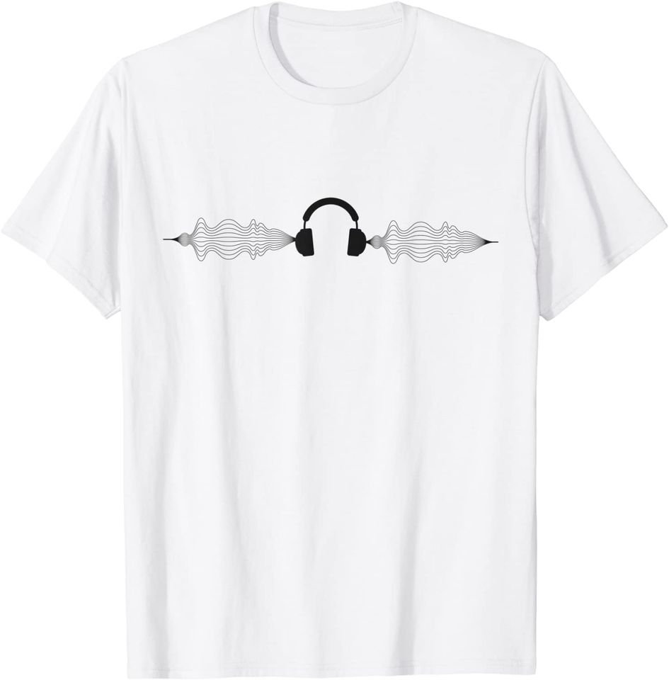 Audio Engineer Headphone For Audiophile And Music Fans Or Dj T-Shirt