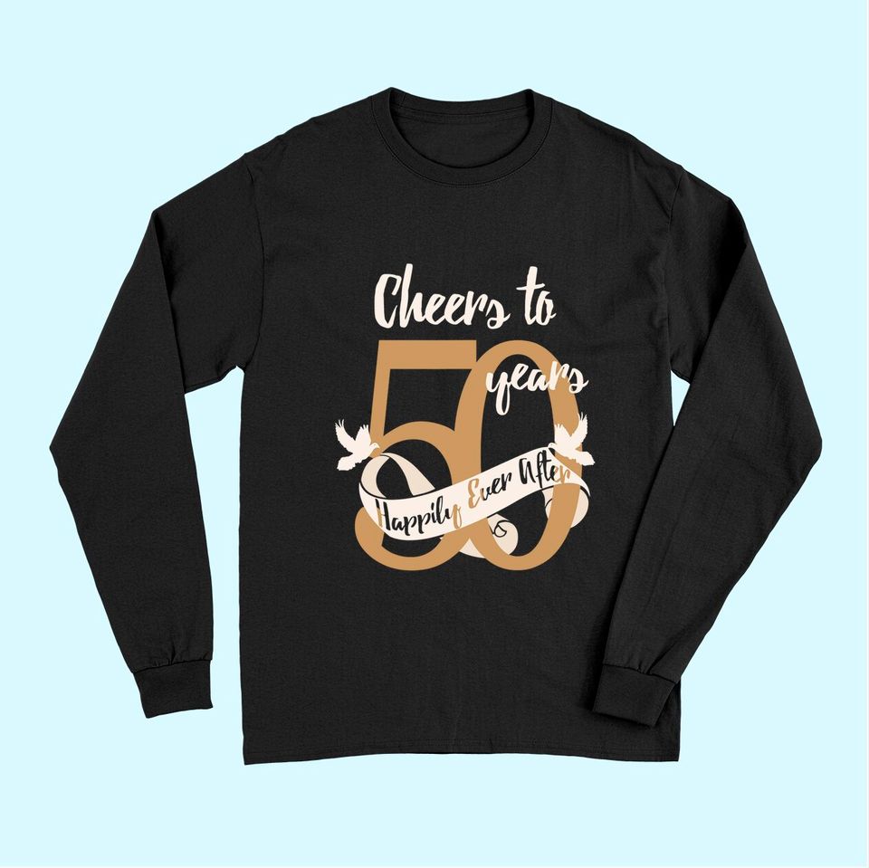 50th Wedding Anniversary Long Sleeves Gift For Couples