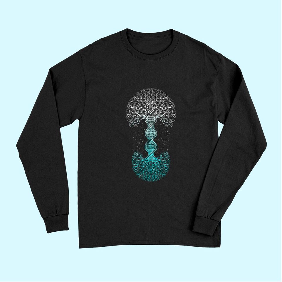 DNA Tree Of Life Science Long Sleeves