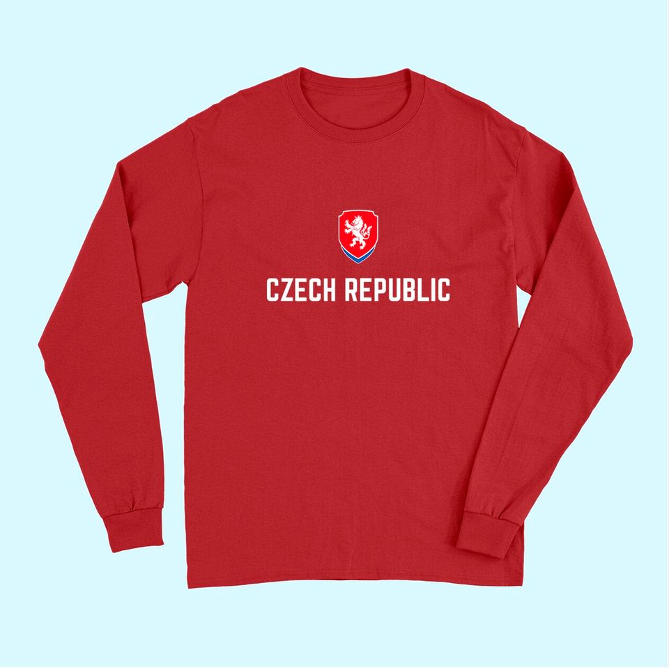 Czech Republic Soccer Jersey 2020 2021 Czechia Football Team Premium Long Sleeves
