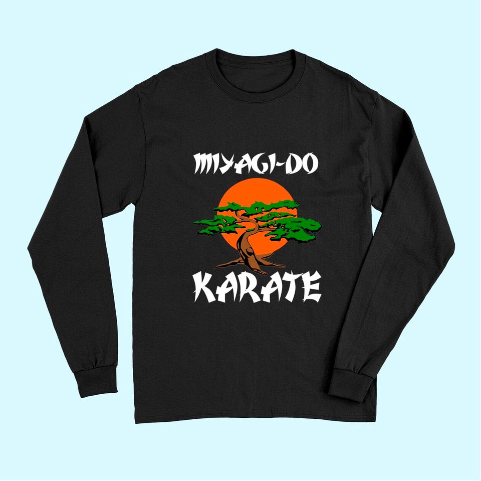Vintage New Miyagi-Do Karate Cool Bonsai Long Sleeves