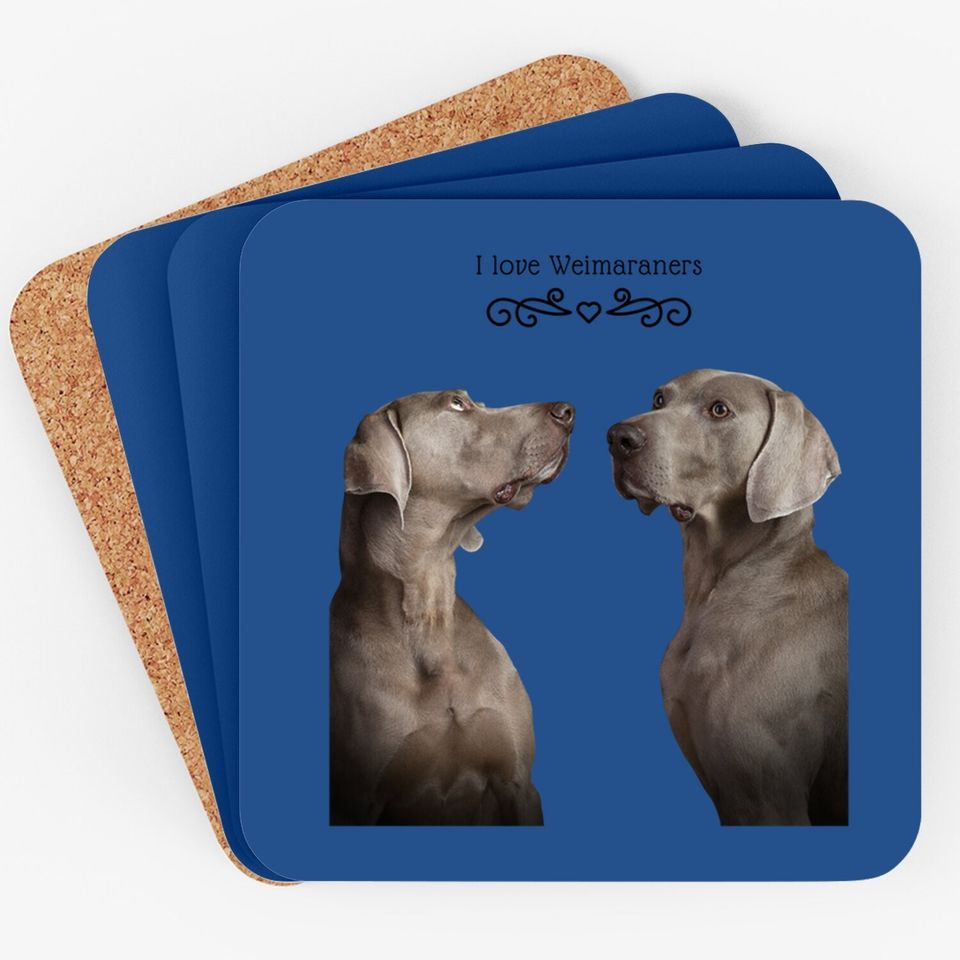 Weimaraner Dog Coaster