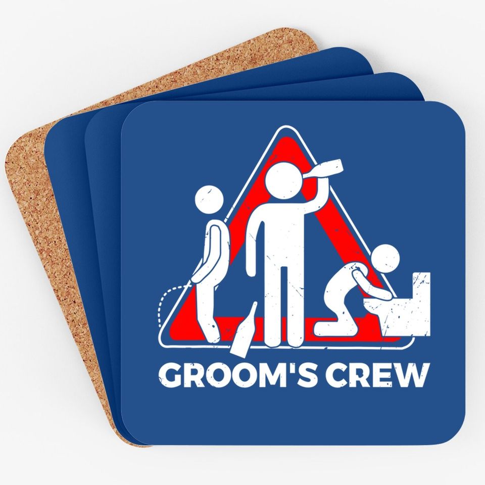 Groom's Crew Groomsbachelor Party Coaster