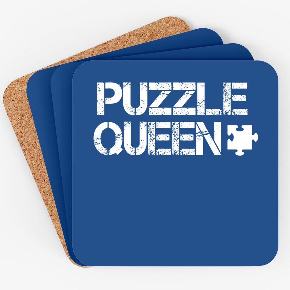 Proud Jigsaw Puzzle Queen Coaster