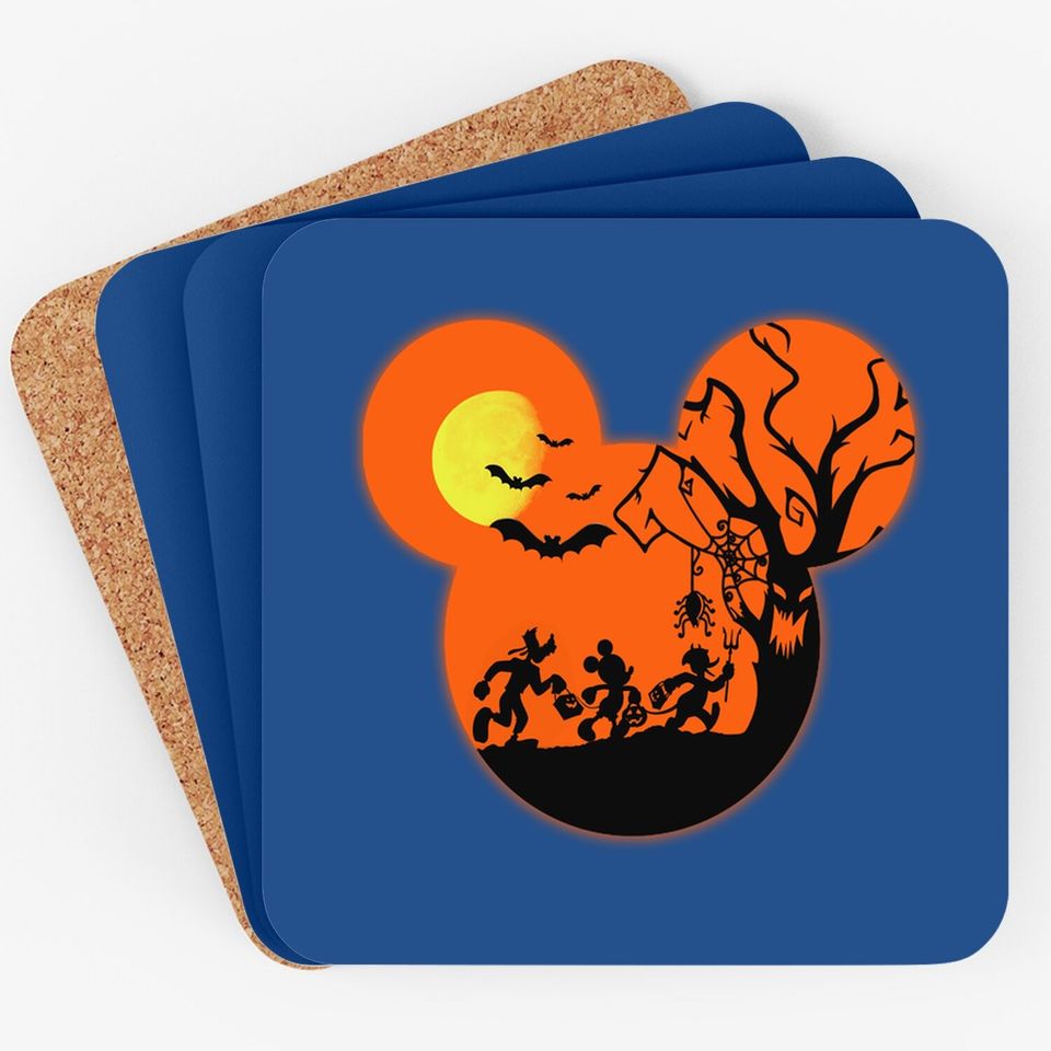 Disney Mickey Mouse And Friends Halloween Coaster