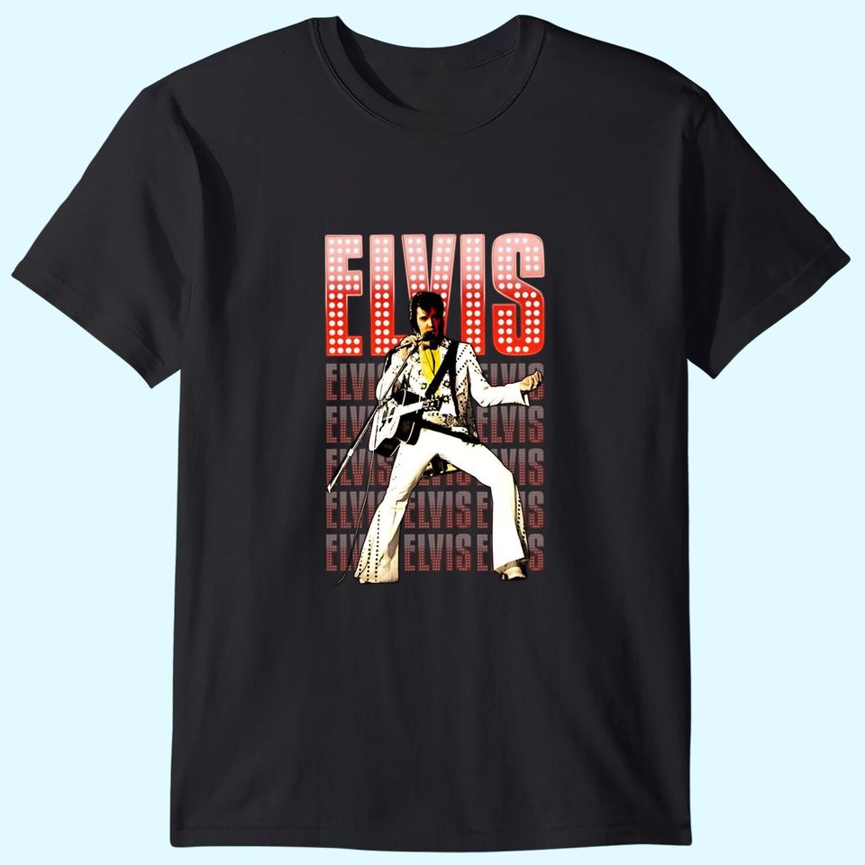 Elvis Presley Retro Rock Music T-Shirts