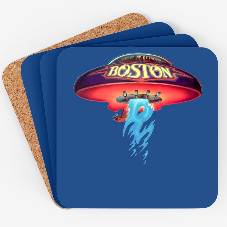 Boston Rock Band Mans Soft Coaster