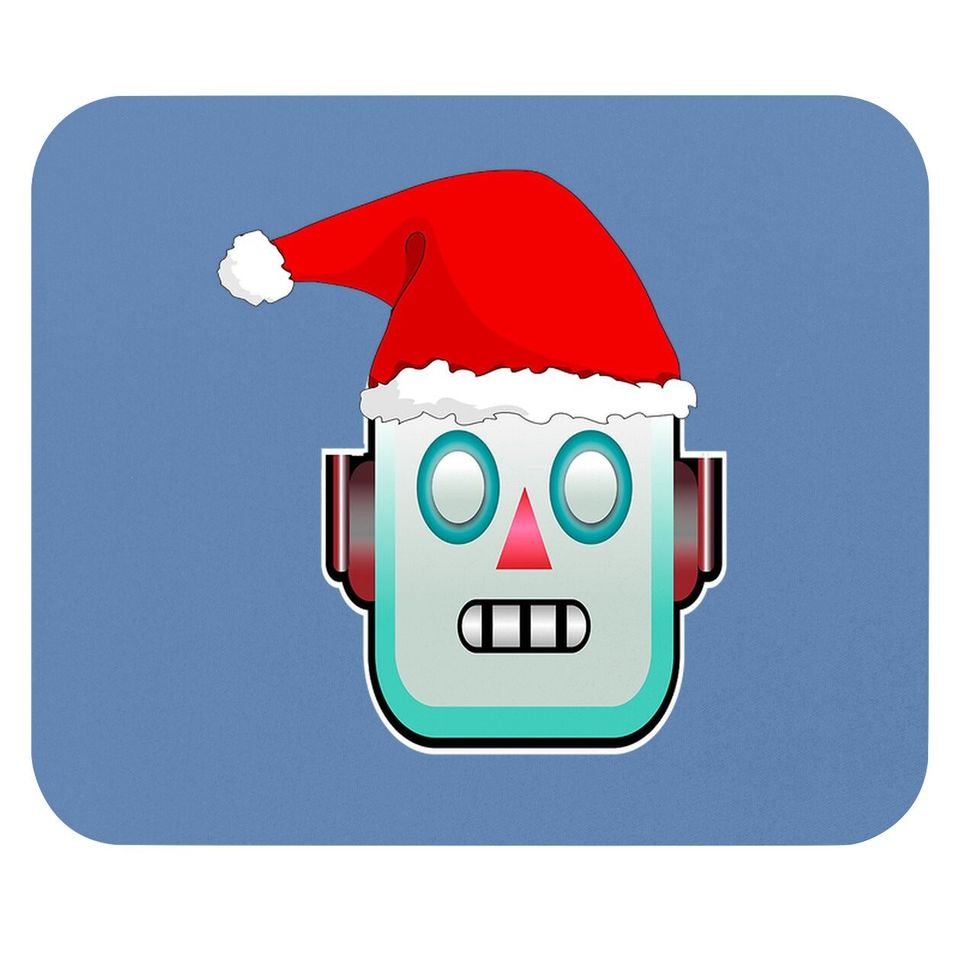 Santa Robot Merry Christmas Gifts For Robot Loves Classic Mouse Pads